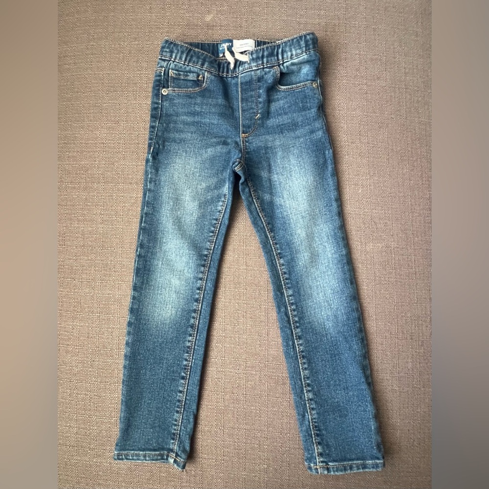 Old Navy Skinny Jeans with Drawstring Waist, Size 5T